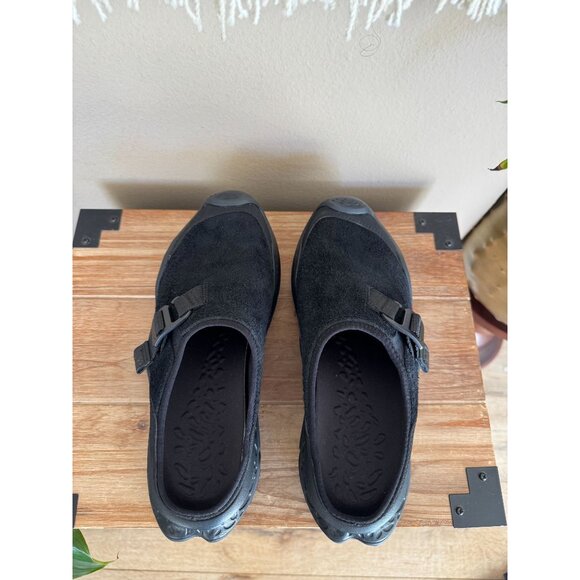 Hoka One One ORA Primo EXT All Black Suede Slip-On Mule Sneaker Clogs Size 8.5 - Picture 10 of 15